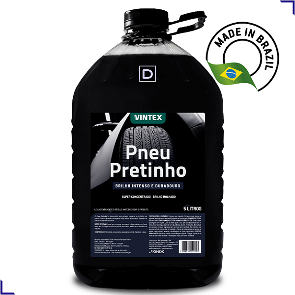PNEU PRETINHO VINTEX EFEITO BRILHO MOLHADO CONCENTRADO 5 LITROS