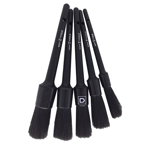 KIT 5 PINCEIS MACIOS  DETALHAMENTO INTERNO