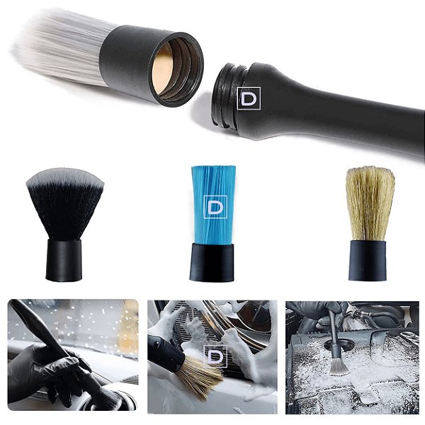 PINCEL 4 EM 1 PARA DETALHAMENTO AUTOMOTIVO