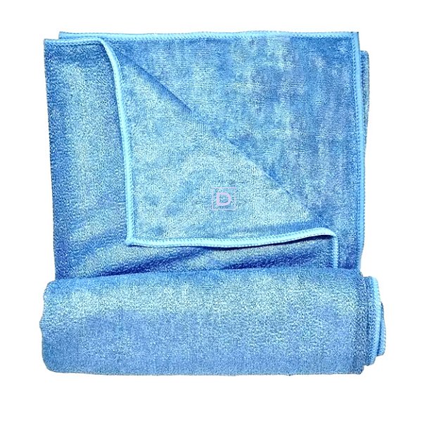 PANO MICROFIBRA  47X87CM SEC AZUL CLARO