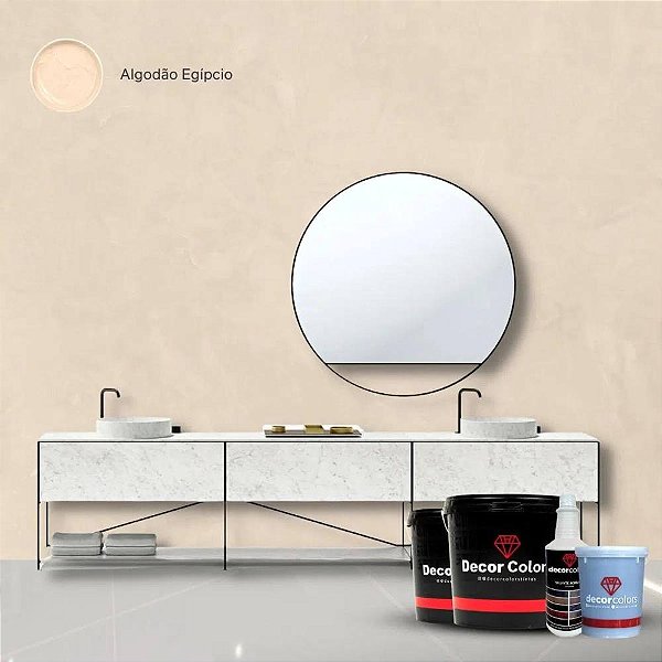 Kit Cimento Queimado Azulejo Algodão Egipcio 5 kg