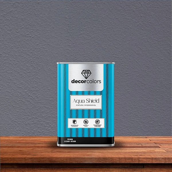 Tinta Impermeável Aqua Shield Decor Colors Poseidon 18 Litros