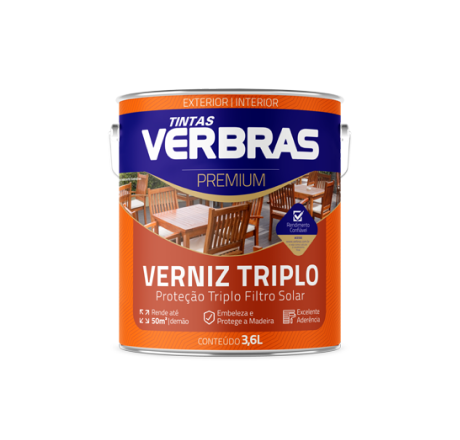 Verniz Triplo Filtro Solar Premium