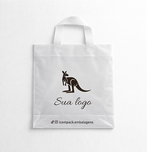 Sacola alça fita 40x50 Personalizada