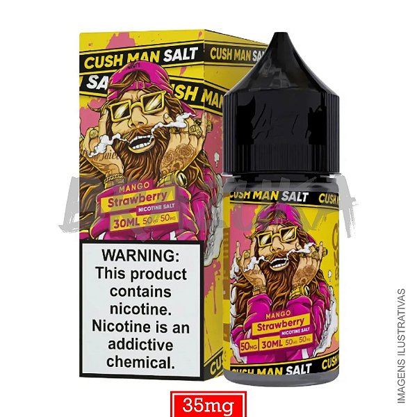 NASTY CUSHMAN 30ML 35MG - Strawberry / Grape / Banana