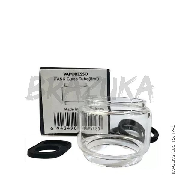VIDRO ITANK COM KIT VEDAÇÃO