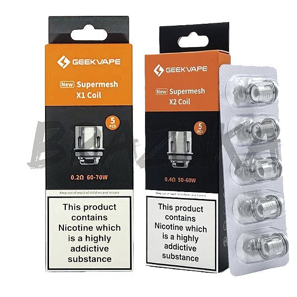 SUPERMESH COIL X1 - X2 - RESISTENCIA GEEKVAPE