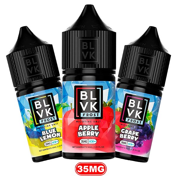 BLVK SALT FROST ICE SERIES 30ML - NICSALT 35MG