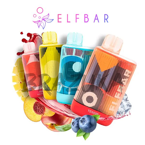 ELFBAR TE 6000 PUFF DESCARTÁVEL