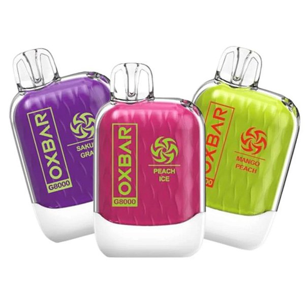 OXBAR G8000- 8000 PUFFS -  POD DESCARTAVEL 5%