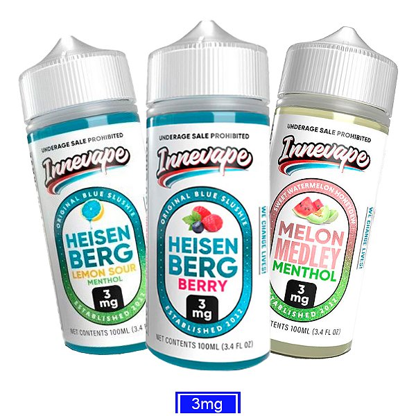 INNEVAPE HEISENBERG 100ML 3MG - SABORES