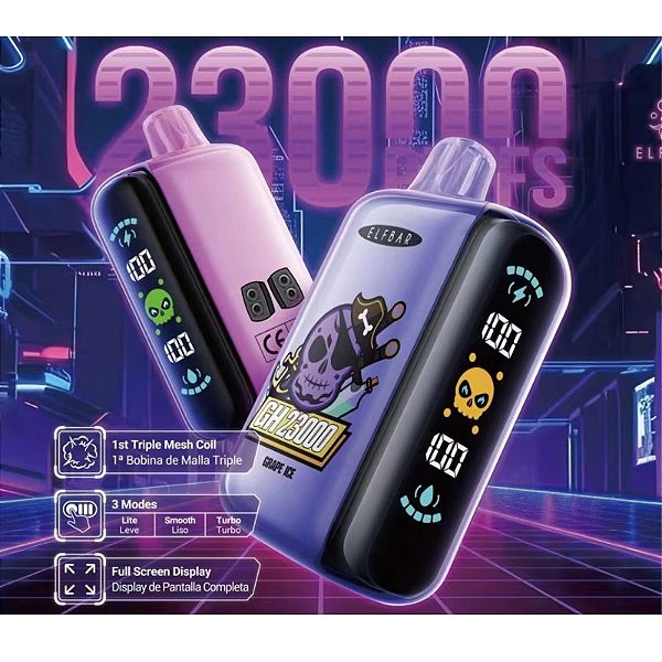 POD DESCARTÁVEL ELFBAR GH 23000 PUFF - 5%