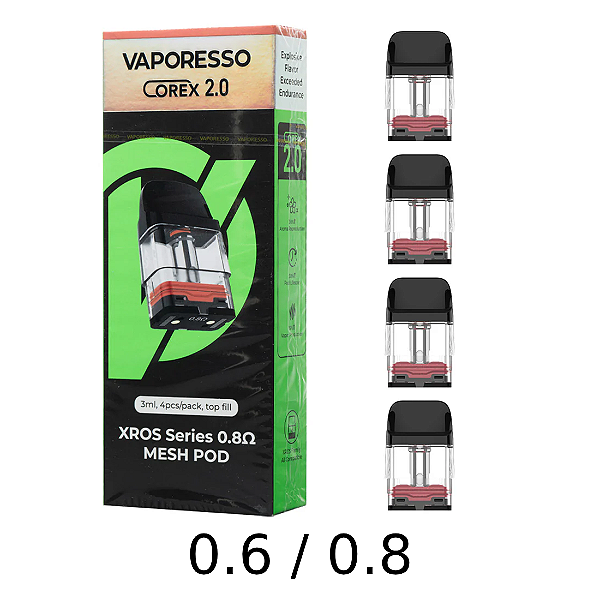 COIL POD XROS - 3ML COREX 2.0  VAPORESSO