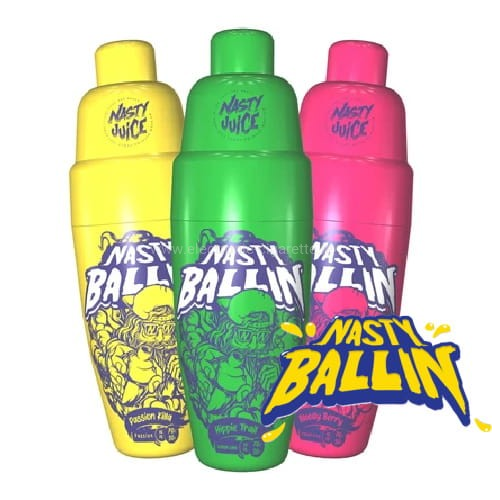 JUICE NASTY BALLIN FREE BASE - 60ML - 3MG - SABORES