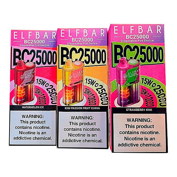 ELFBAR BC 25000 PUFFS - POD DESCARTÁVEL