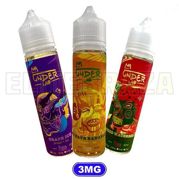 UNDER LAB  FREEBASE 3MG 60ML