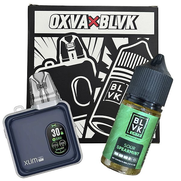 XLIM SQ PRO X BLVK  EDIÇÃO LIMITADA -  OXVA POD SYSTEM