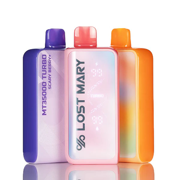 LOST MARY MT 35000  TURBO - 5% - POD DESCARTAVEL