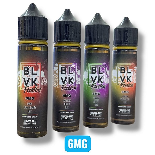 BLVK FUSION 60ML 6MG - UND FREEBASE