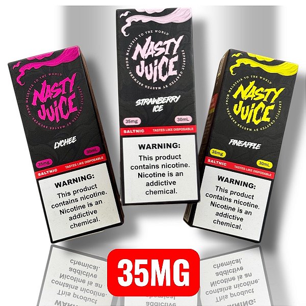 NASTY SMOOTH 30ML - NICSALT 35MG