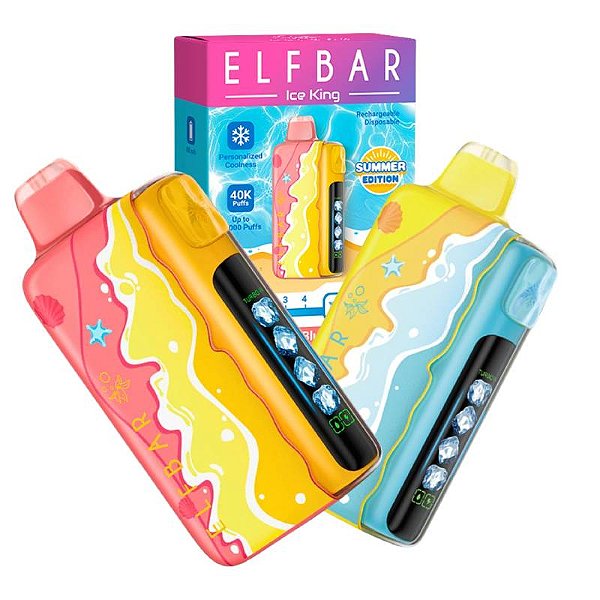 ELFBAR ICE KING - SUMMER EDITION 40K - POD DESCARTÁVEL
