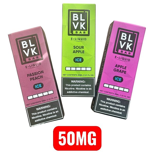 BLVK BAR ICE 30ML - NICSALT 50MG