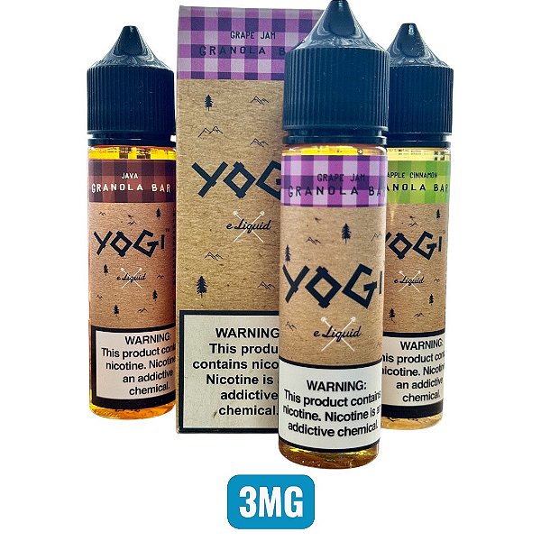 YOGI E-LIQUID GRANOLA BAR - 60ML -3MG