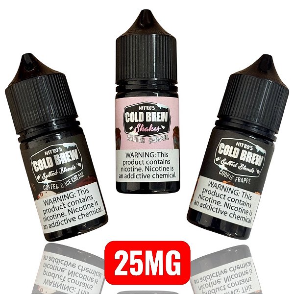 COLD BREW NICSALT - 25MG - NITRO´S