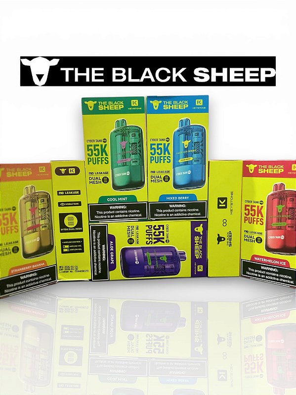 BLACK SHEEP 55K CYBER TANK - DESCARTÁVEL