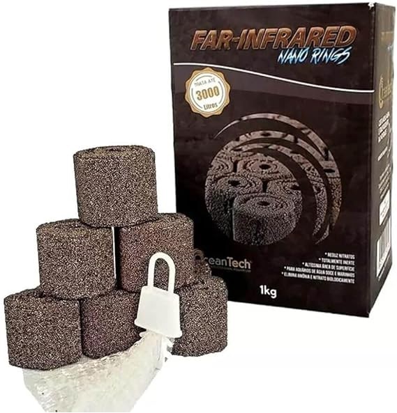 Midia Biologica Nano Rings Far-Infrared Ocean Tech 1kg
