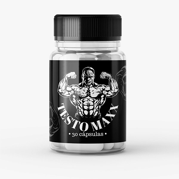 TestoMaxx - Suplemento Masculino Potente para Aumento de Testosterona, Energia e Desempenho Sexual