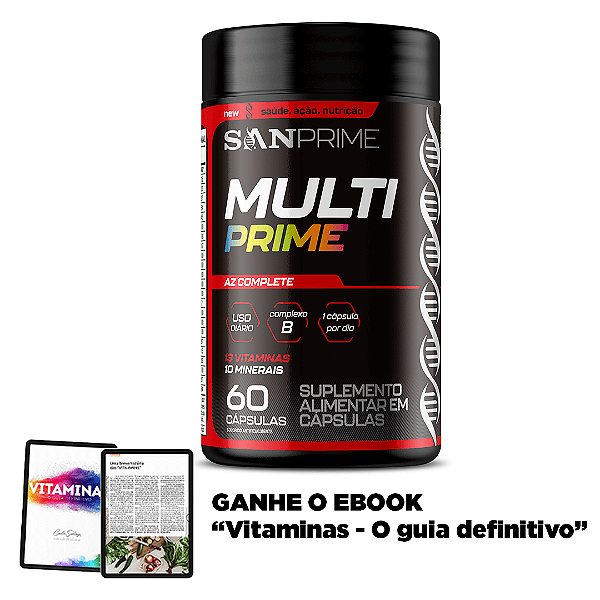 MultiPrime Vitaminas de A a Z