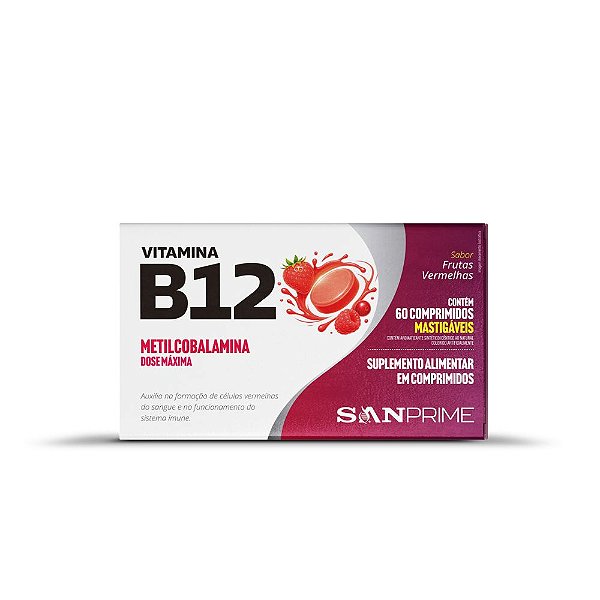 Vitamina B12 mastigável