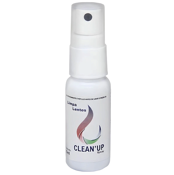 Limpa lentes spray de óculos e telas da Clean Up - 25ml
