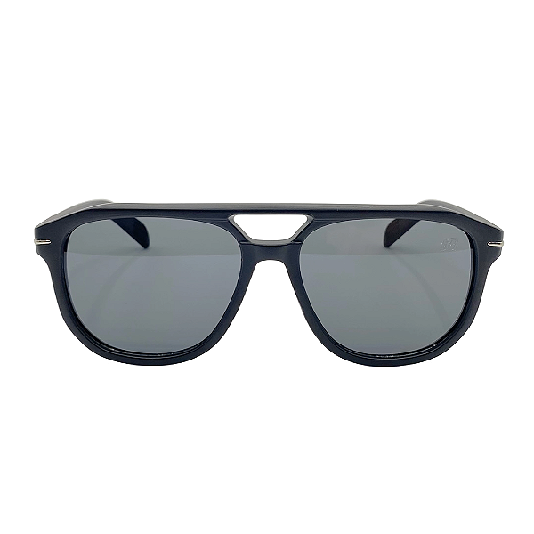 Óculos de sol Tóquio - Armação preta e lentes preta