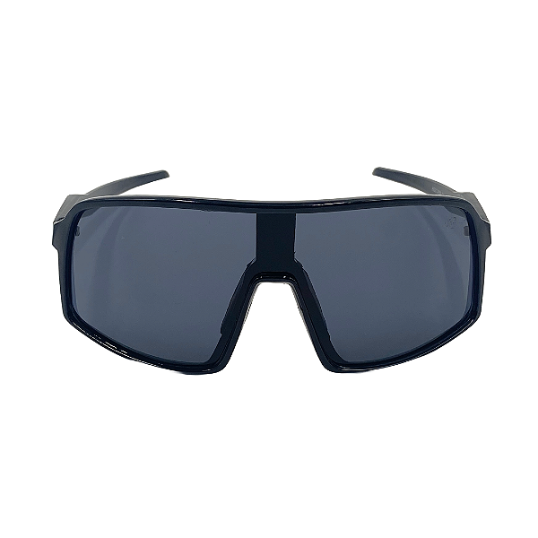 Óculos de sol esportivo Speedy - Armação e lentes preta