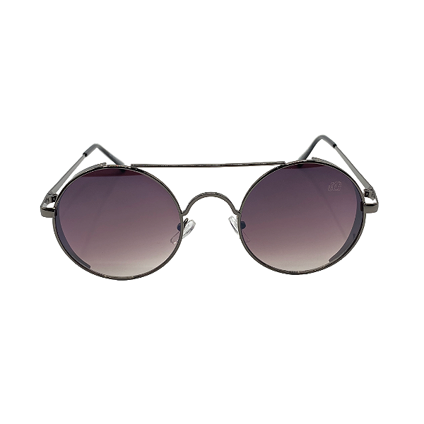 Óculos de sol Pinner - Armação preta e lentes degrade preta
