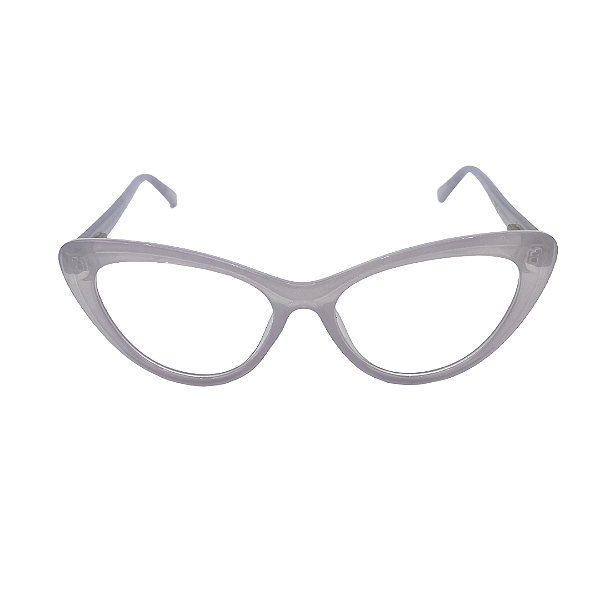 Óculos de grau - Acetato transparente modelo gatinho