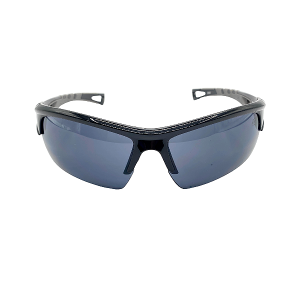 Óculos de sol esportivo Max - Armação e lente preta