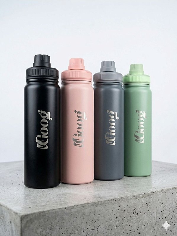 Garrafa térmica espacial 800ml quente e frio