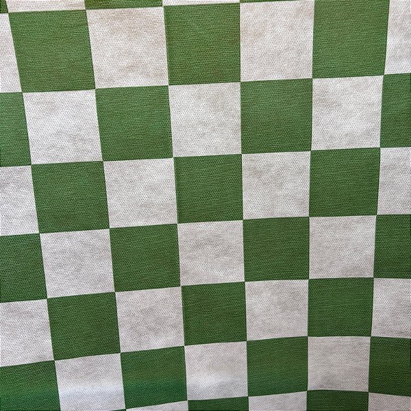 Tnt Estampado Metro - Quadriculado Verde