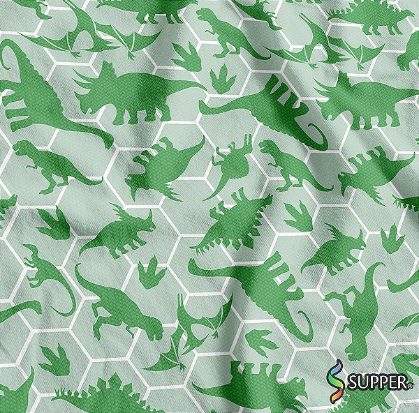 Tnt Estampado Metro - Dinossauros