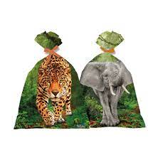 SACOLA PLASTICA MUNDO ANIMAL C/8 UN - FESTCOLOR