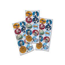ADESIVO RED NARUTO 3 CART C/30 ADESIVO - festcolor