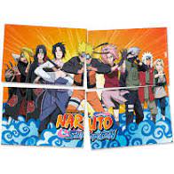 PAINEL 4 LAMINAS NARUTO 60CM X45 CM - FESTCOLOR