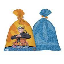 SACOLA PLASTICA NARUTO C/8 UND - FESTCOLOR