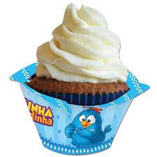 PORTA CUPCAKE GALINHA PINTADINHA FESTCOLOR
