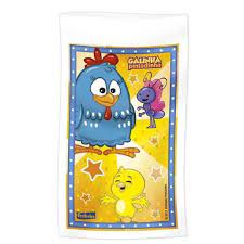 SACOLA PLASTICA GALINHA PINTADINHA FESTCOLOR