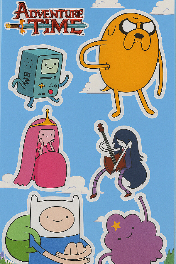 Adesivo Hora da Aventura – 24 Unidades – Regina