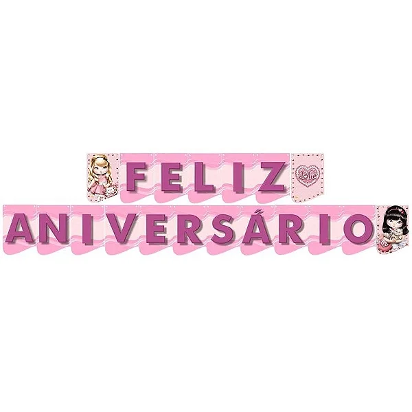 FAIXA FELIZ ANIVERSÁRIO JOLIE NEW - YONIFEST